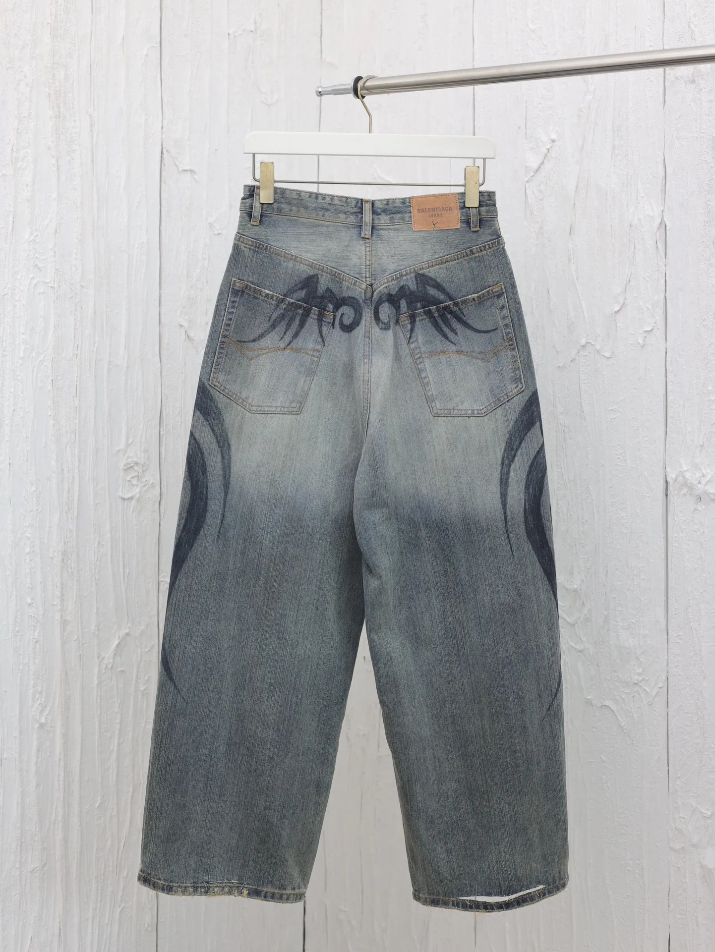 Balenciag*/ 24New Arrival Y 2K BAGGY 7S*7S ， 60s ， ， ， ， 、 ， ， ， Y ， ， 、 ， ， 8 Cowhide Leather Size：S/M/L/XL/XXL